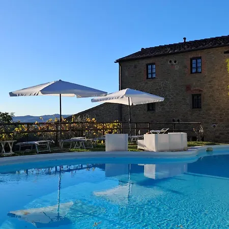 In Tuscany With View And Swimming Pool Дом отдыха Rapale
