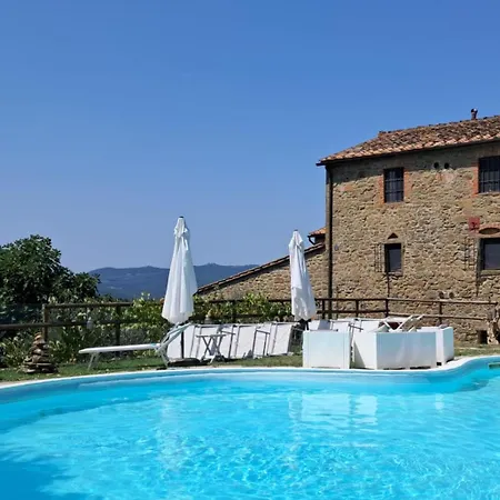 In Tuscany With View And Swimming Pool Дом отдыха