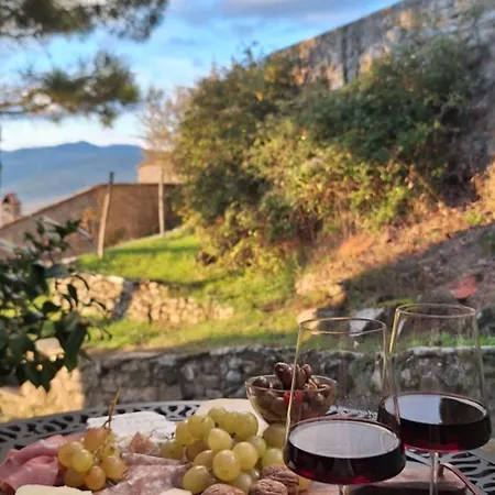 In Tuscany With View And Swimming Pool Дом отдыха Rapale
